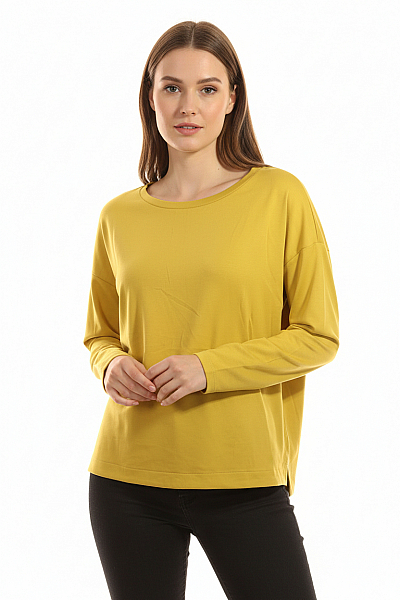 Dámské Tričko Žluté Vel. M