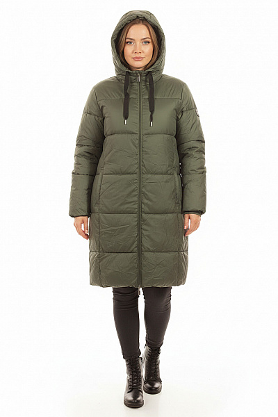 Esmara Dámská Zimní Dlouhá Bunda Zelená Vel. 40/42