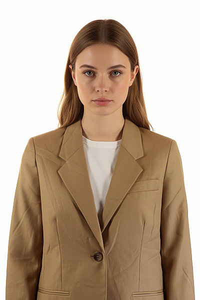 Dámské Blejzr Hnědý Vel. XS