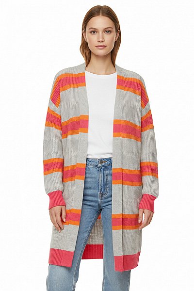 Dámský Cardigan Šedý Vel. S