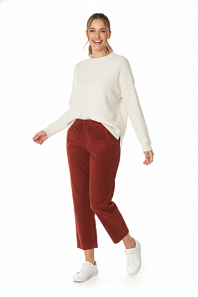 Dámské Kalhoty Hnědé