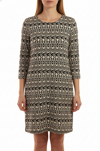 Canda Šaty Černobílé