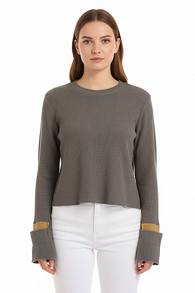 Dámský Svetr Šedý ZARA Vel. S