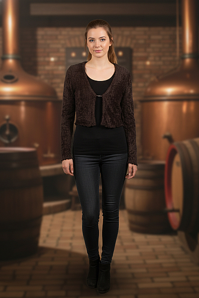 Dámské Bolerko Černé FB SISTER Vel. S