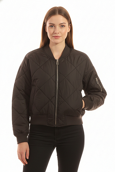 ONLY Prošívaná Dámská Bunda Černá Vel. M