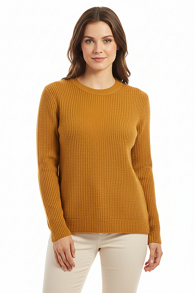 Dámské Tričko Žluté Second hand Vel. M