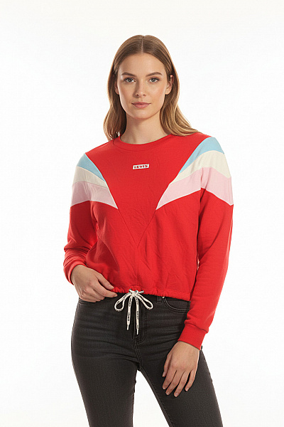 Dámská Mikina Červená LEVIS Vel. L