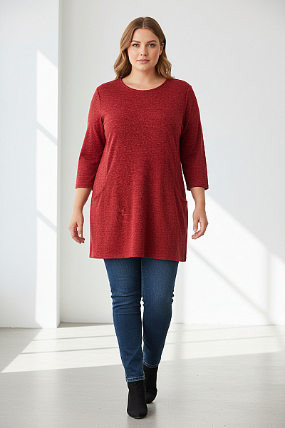 Dámský Svetr Červený