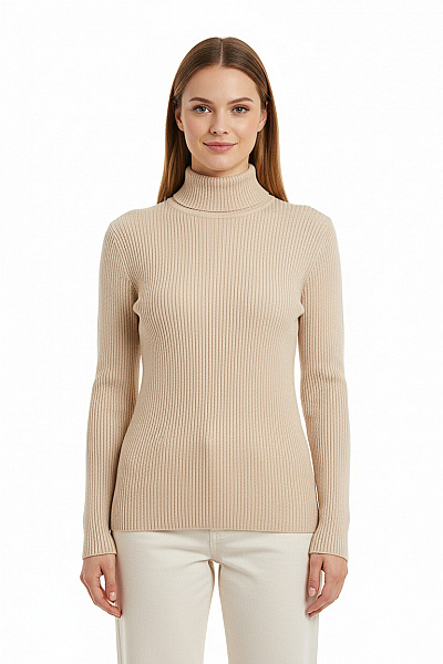 Dámský Svetr Béžový Vel. S