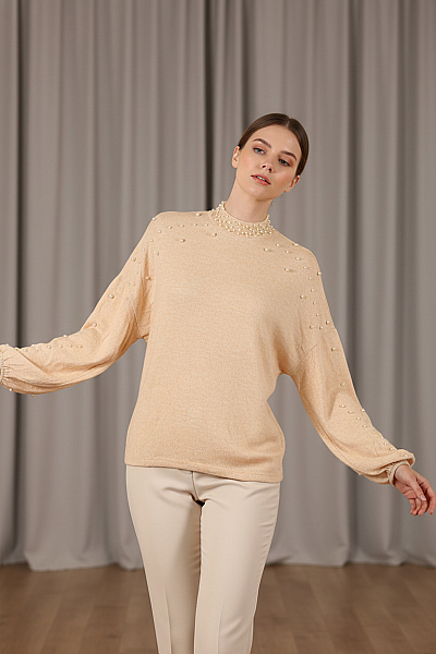 Amisu Halenka Béžová Vel. XXS