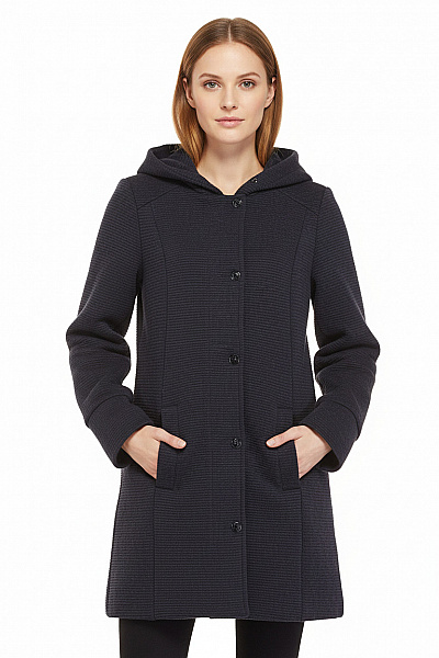 Gina Krátký Dámský Kabát Modrý Vel. 36