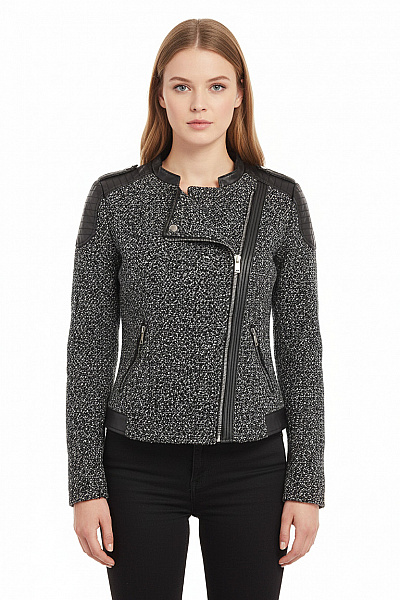 Dámská Bunda Černobílý Primark Vel. 34