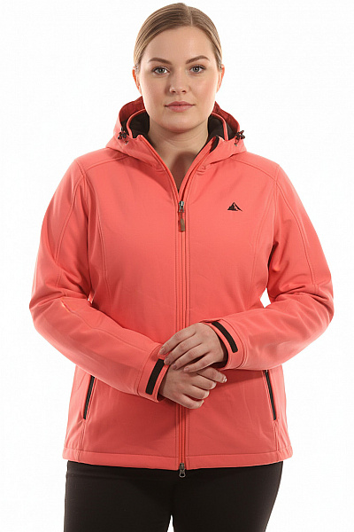 Sportovní Dámská Bunda Růžová Vel. XL