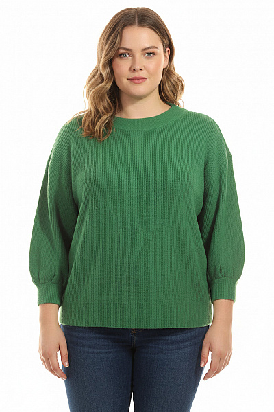 RAINBOW Dámský Svetr Zelený Second Hand Vel. 44/46