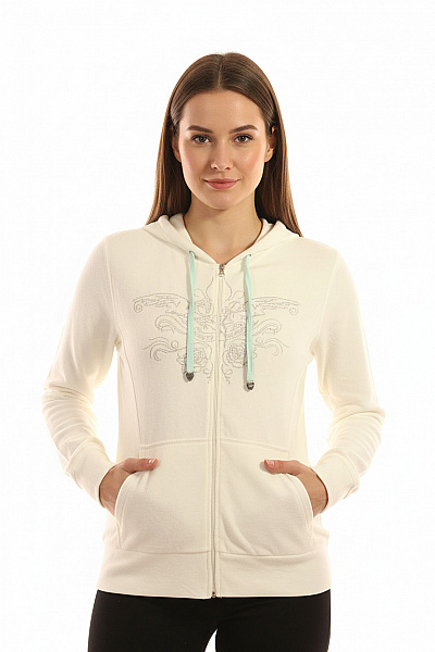 Dámská Mikina Bílá