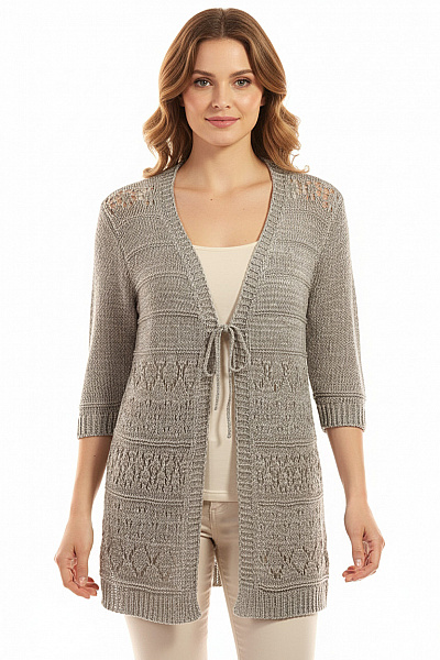 Dámský Svetr Šedý Vel. 44