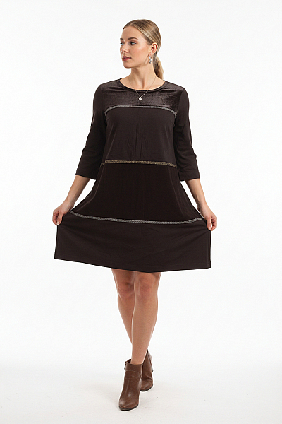 Šaty Černé Vel. 38