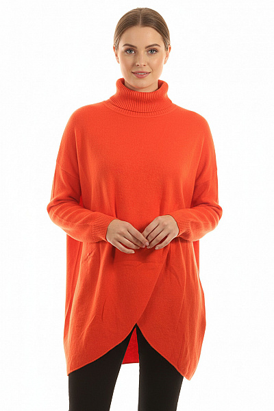 Dámský Rolák Oranžový Vel. M