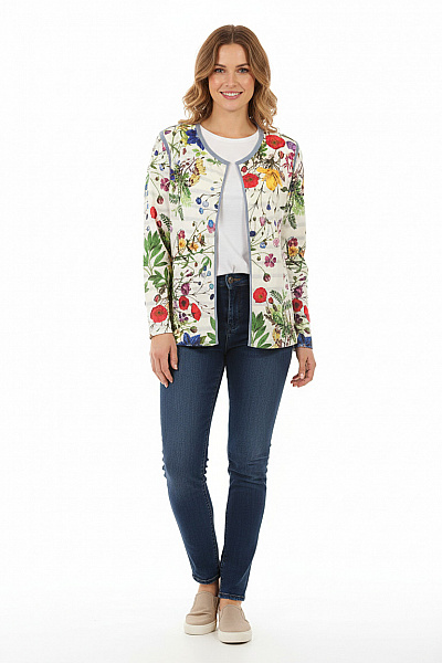 Dámský Cardigan Barevný Vel. 42