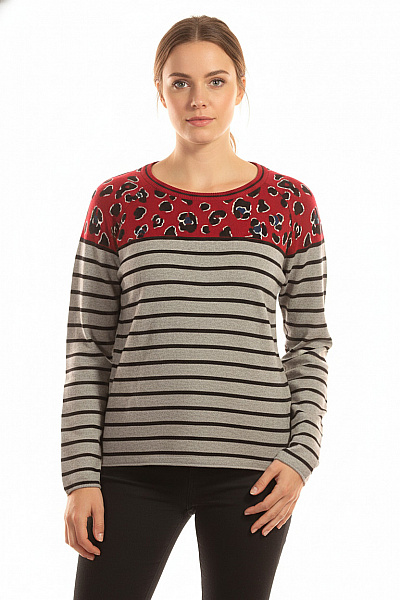 CECIL  Halenka Pletená Barevná Vel. L