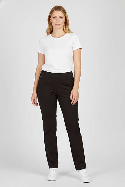 Street One Dámské Kalhoty Černé Second Hand Vel. 38/28