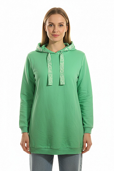 Gina Dámská Mikina Bez Zapínání Zelená Vel. L