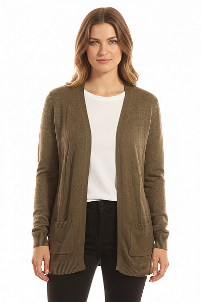 Dámský Svetr Zelený ONLY Second Hand Vel. L