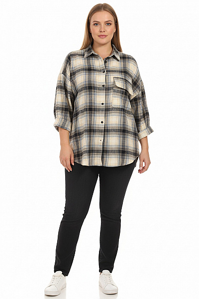 Dámská Košile Modrá