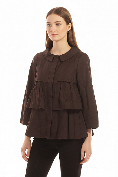 Dámská Bunda Černá Second Hand