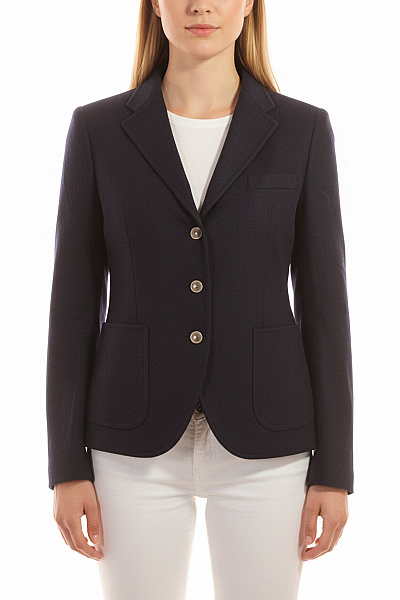 Teplé Dámské Sako Modré