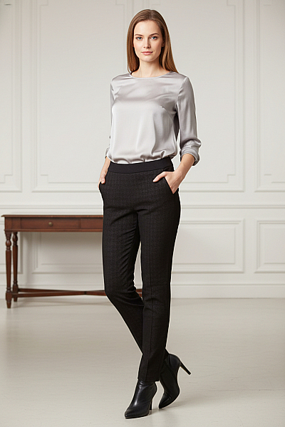 CAMBIO Dámské Kalhoty Černé Second Hand