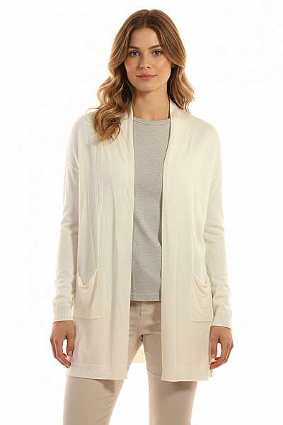 Dámský Cardigan Bílý