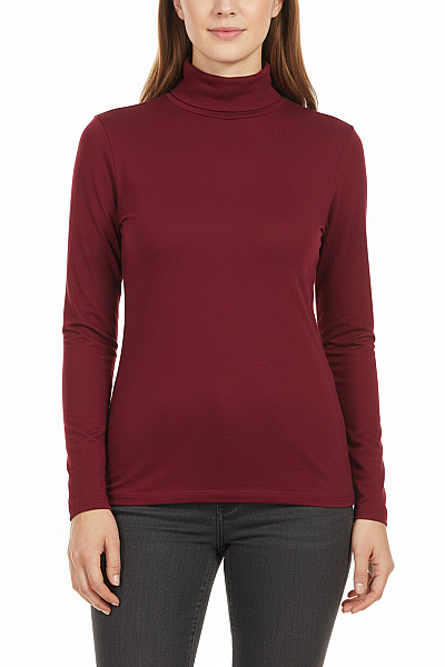 Dámské Tričko Vínový Vel. 44