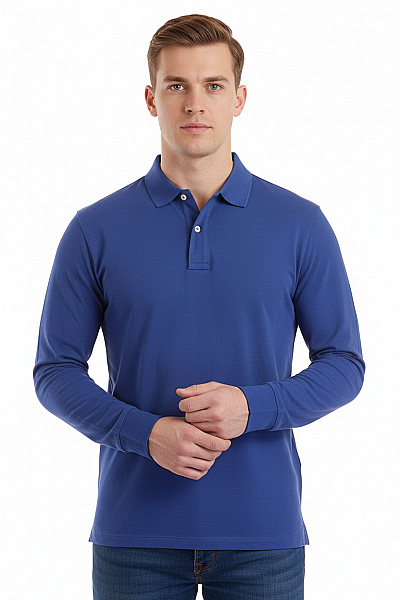 Pánské Tričko Modré ETON Vel. L