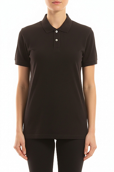 Crone Dámské Polo Tričko Černé Vel. M