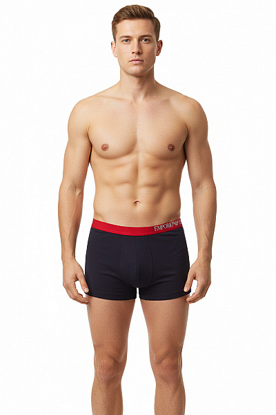 Pánské Prádlo Modré ARMANI Outlet Vel. XL