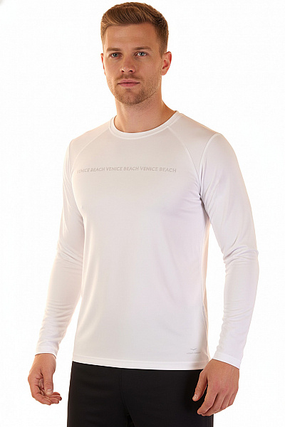 Venice Beach Sportovní Pánské Tričko Bílé Second Hand Vel. L