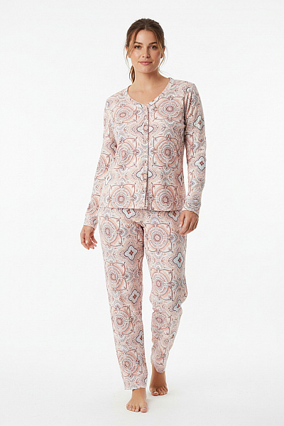 Dámské Pyžamo Barevné CALIDA Vel. M