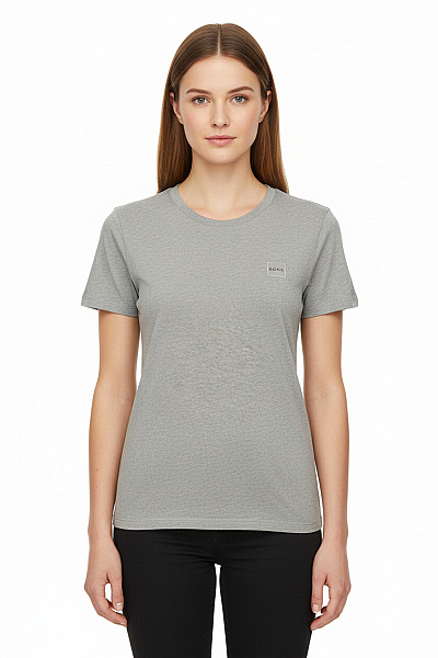 Dámské Tričko Šedé Hugo Boss Second Hand Vel. M