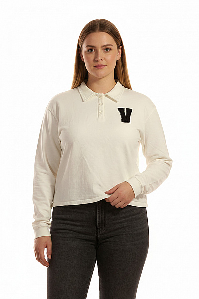 VERO MODA Dámské Tričko Bílé Second Hand Vel. L