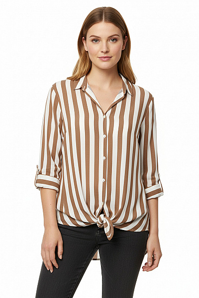 Seidensticker Vzorovaná Dámská Košile Barevná Vel. XL