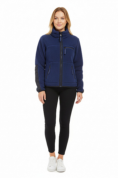 Ralph Lauren Dámská Mikina Rozepínací Modrá Vel. S