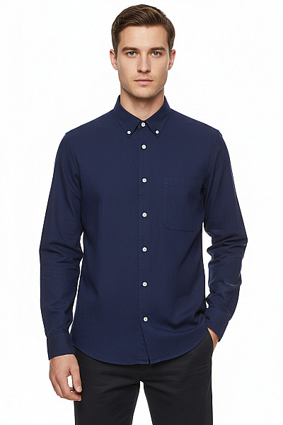 Pánská Košile Modrá Sandro Vel. 44