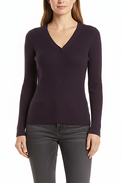 Zwillingsherz Dámský Svetr Modrý Vel. L