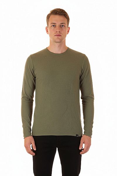 Eight2Nine Jednoduché Pánské Tričko Zelené Second Hand Vel. S