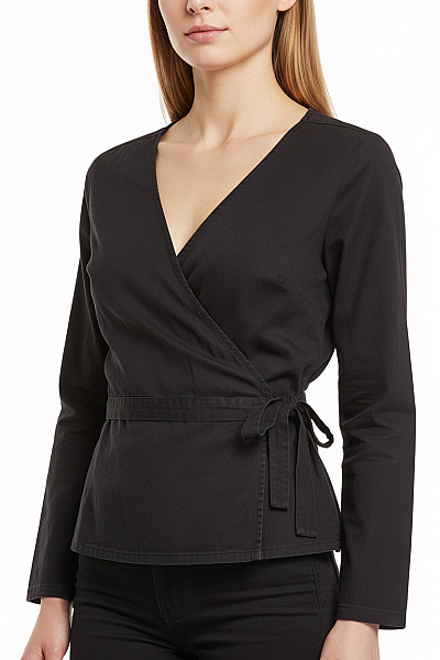 Dámské Tričko Černý Second Hand Vel. S