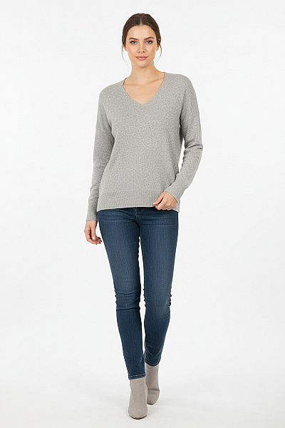 Pletená Halenka Šedá Vel. M