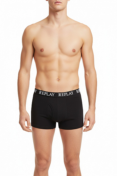 REPLAY Pánské Spodní Prádlo Chybí štítek Černé