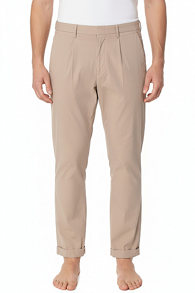 SEVENTY Pánské Chino Kalhoty Šedé Second Hand Vel. 52