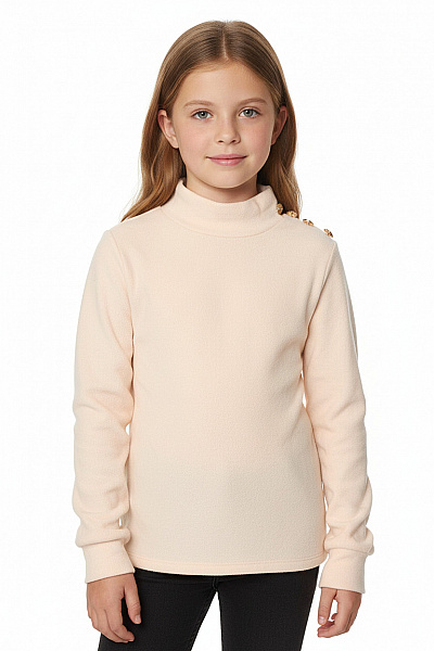SISLEY Dívčí Svetr Béžový Second Hand